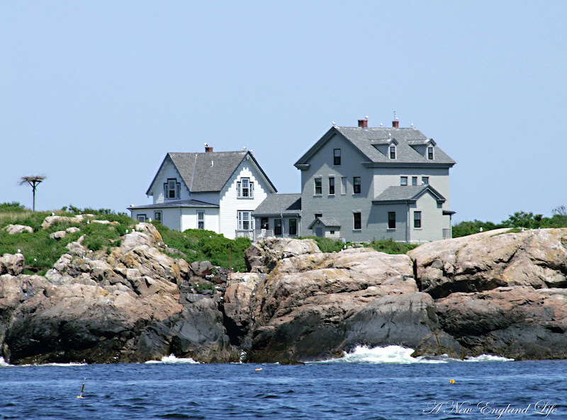 A New England Life Milk Island and the Twin Lighthouses
